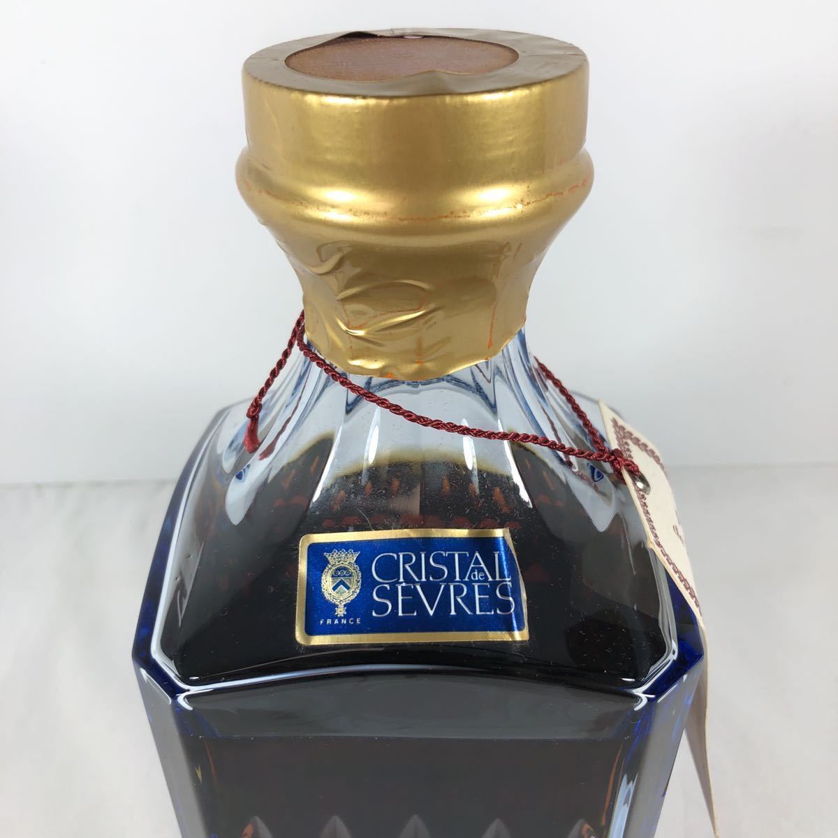 古酒 PRINCE HUBERT de POLIGNAC CRYSTAL DECANTER CARAFE en CRISTAL