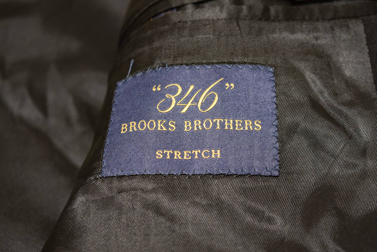 ブルックスブラザーズ 金釦 ウール 2釦 Brooks 100% 紺 Classic | シングル２釦 ブレザー ミラクルクリンプウール オールシーズン BrooksBrothers オール L