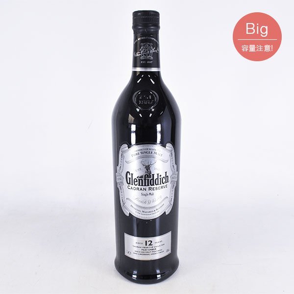古酒☆グレンフィディック 12年 カオラン リザーブ ＊箱付 1000ml 40