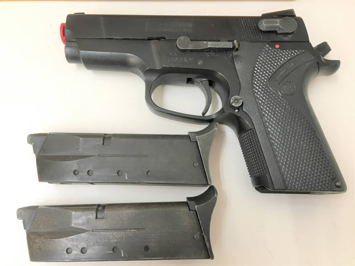 G-79】 ジャンク ガスガン WA ウェスタンアームズ ショーティ.40 Smith