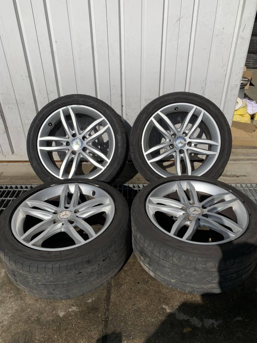 メルセデスベンツ 純正 ホイールタイヤ4本 17インチ TOYO 225/45ZR17 