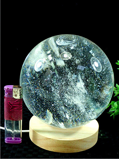 2710g超綺麗☆水晶丸玉B88B1⁄128B08C ☆超綺麗☆水晶丸