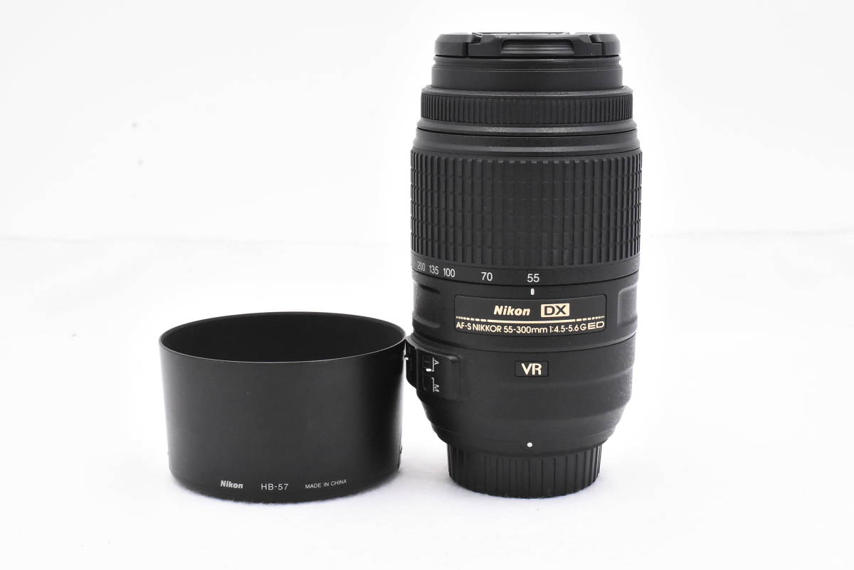 Nikon ニコン AF-S DX NIKKOR 55-300mm f/4.5-5.6G ED VR レンズ (t1920)
