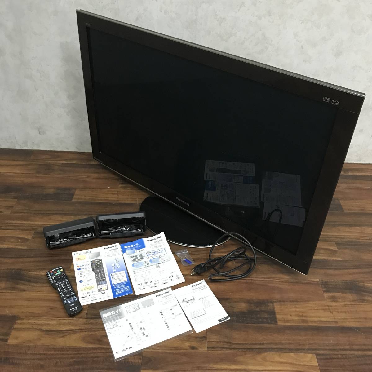 ○〇pa2/59 Panasonic VIERA46型 3D対応 テレビ TH-P46RT2B リモコン 