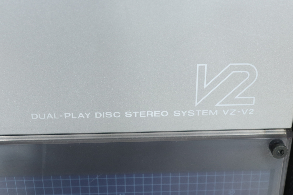 ト葛】 SHARP シャープ DUAL-PLAY DISC STEREO SYSTEM VZ-V2 大型