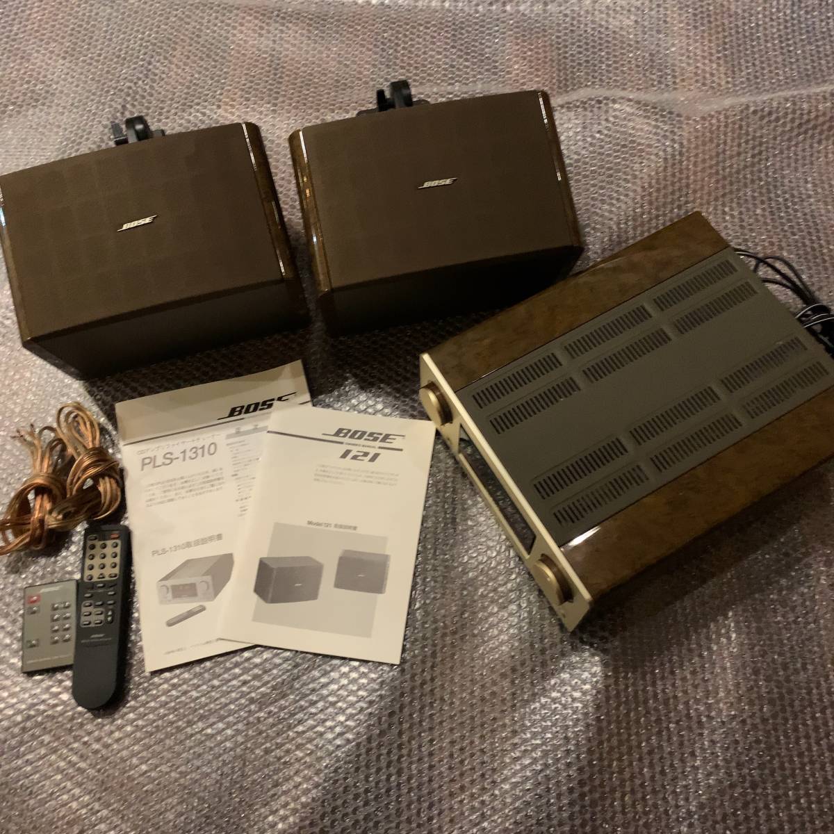 中古実動BOSE アンプ・スピーカーset ボーズ PLS-1310 CDアンプリ 