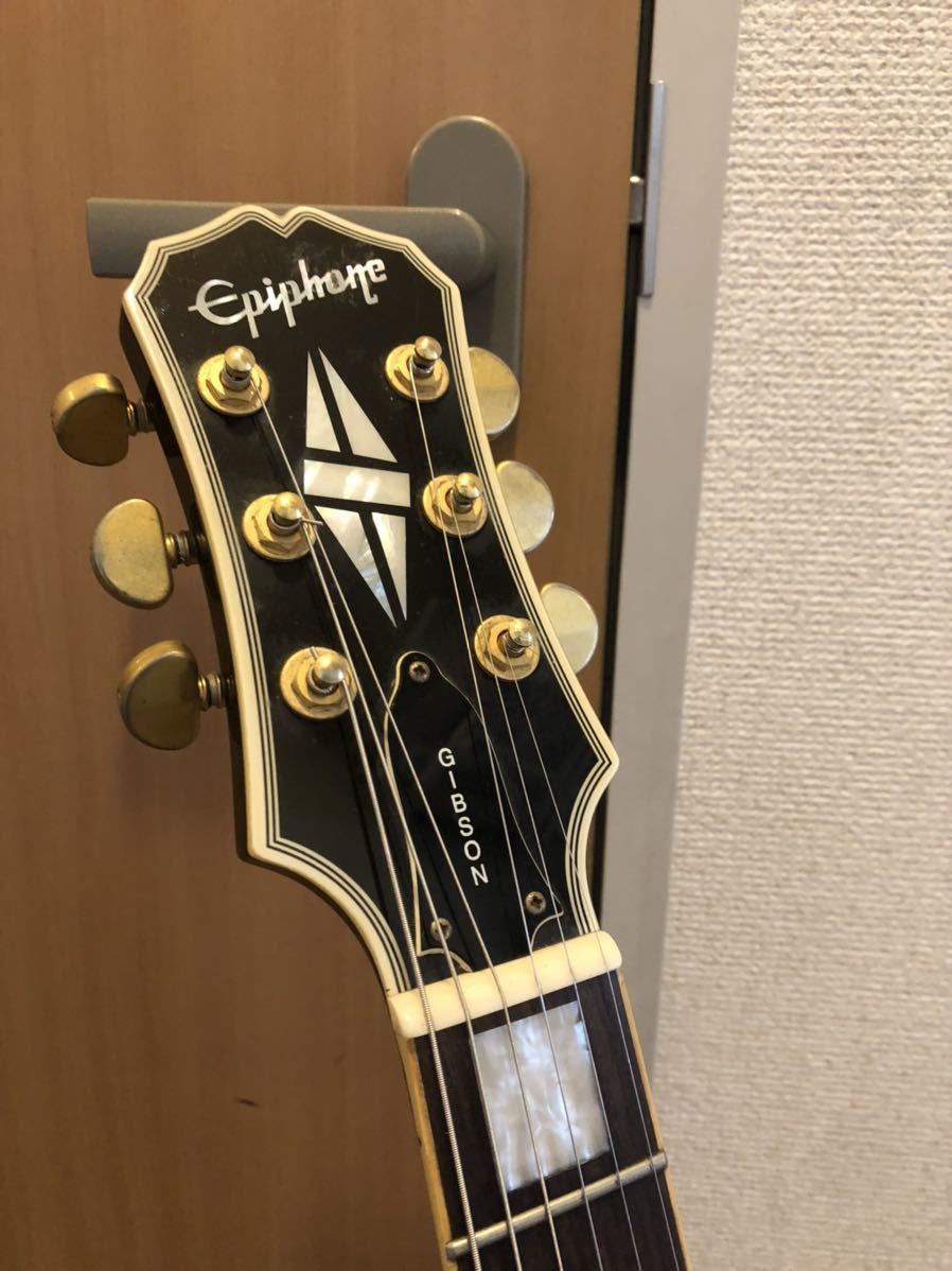 エピフォン　レスポール　カスタム　ジャンク ☆1円スタート☆ジャンク☆Epiphone Les Paul Custom MODEL GIBSON刻印