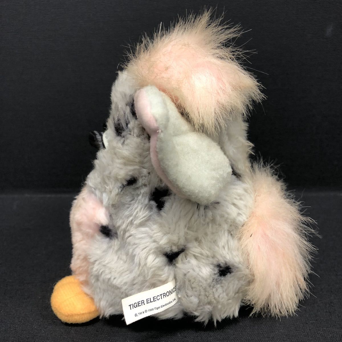 T TOMY トミー Furby ファービー 1998 グレー×ピンク ぬいぐるみ