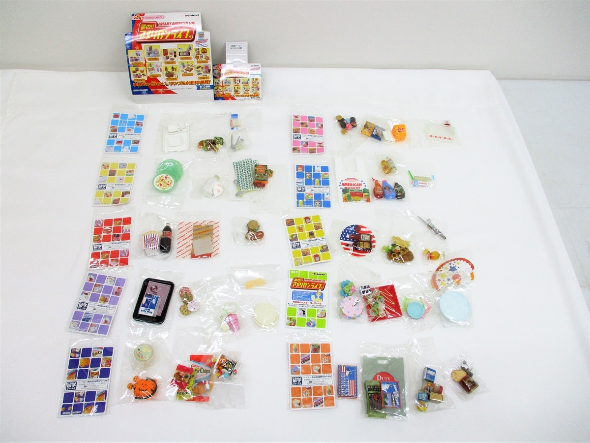 【豊富な，セール】 1565G リーメント ぷちサンプルシリーズ 夢の アメリカンライフ 10種 ほぼ内袋 ミニチュア 食玩 シリアル 機内食 ハロウィン 他(食玩、おまけ)｜売買されたオークション情報、yahooの商品情報 その他