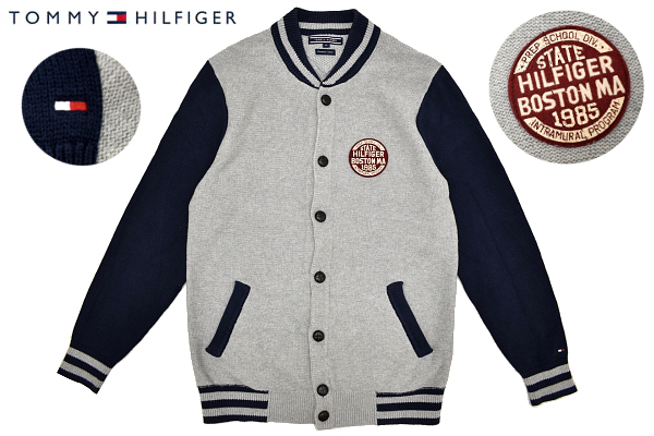 Y-5095☆美品☆TOMMY HILFIGER トミーヒルフィガー Premium Cotton 