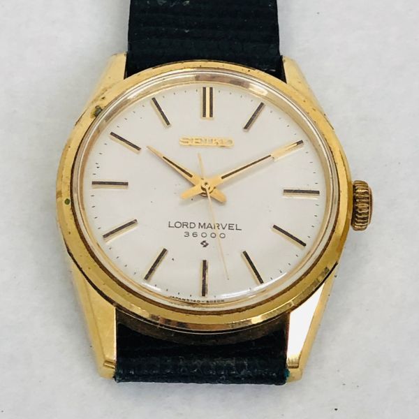 定番，正規品 ｏｍ３０５３／ＳＥＩＫＯ セイコー ロードマーベル LORD MARVEL 36000 5740-8000 自動巻き メンズ腕時計 ゴールド 稼働品 60(セイコー)｜売買されたオークション情報、yahooの商品情報をアーカイブ その他