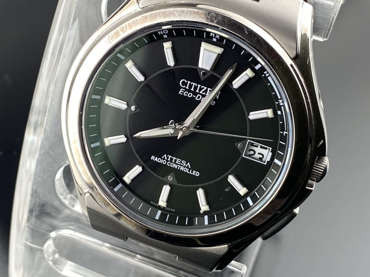 【赤字超特価，お買い得】 A1028 ソーラー電波時計 ジャンク品 1円 メンズ腕時計 CITIZEN アテッサ チタン ATTESA(アテッサ)｜売買されたオークション情報、yahooの商品情報をアーカイブ公開 - オークファン アテッサ