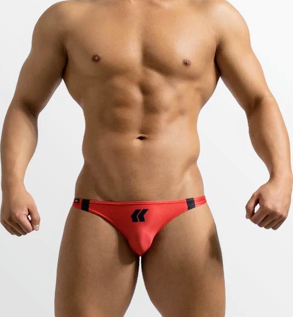 EGDE エッジ【NITRO スーパーローライズビキニ】レッド/S