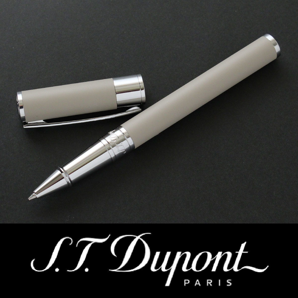 HOT，定番人気 2470 S.T.Dupontデュポン ローラーボール 定価27 500円 Dイニシャル ベージュ パーフェクトな重さ＆バランス 水性ボールペン(S.T.デュポン)｜売買されたオークション情報、yahooの商品情報をアーカ S.T.デュポン