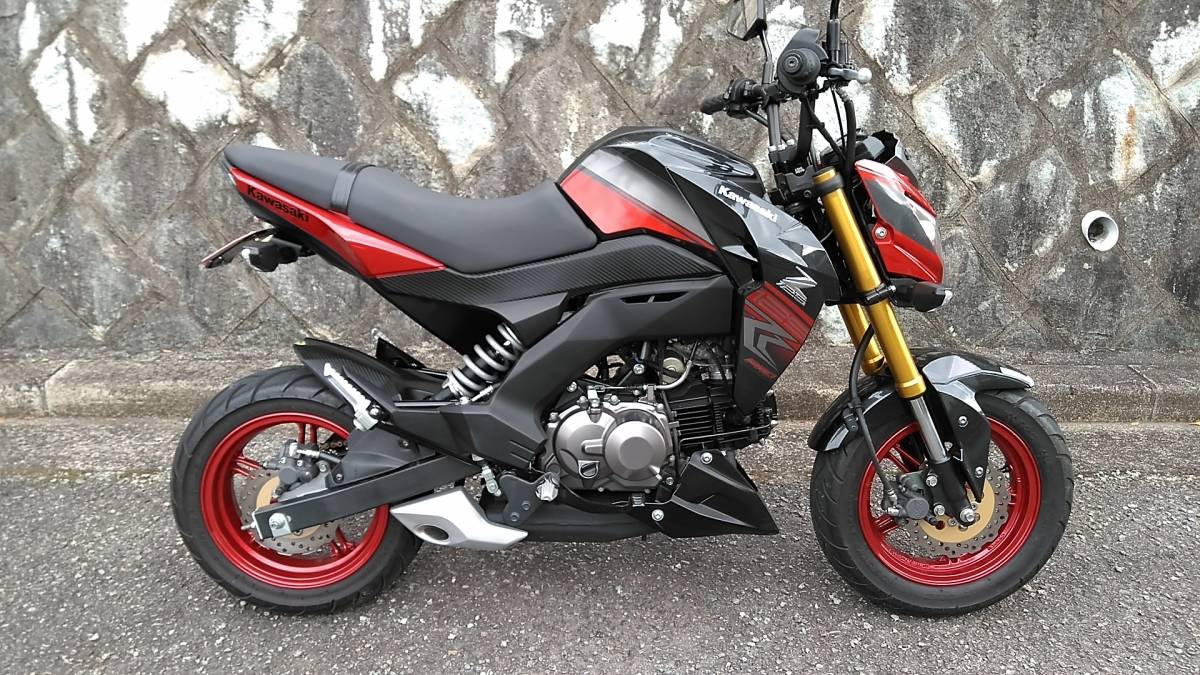 Kawasaki Z125PRO 2018 限定カラー 正規国内仕様 自賠付 Z125 KSR110 