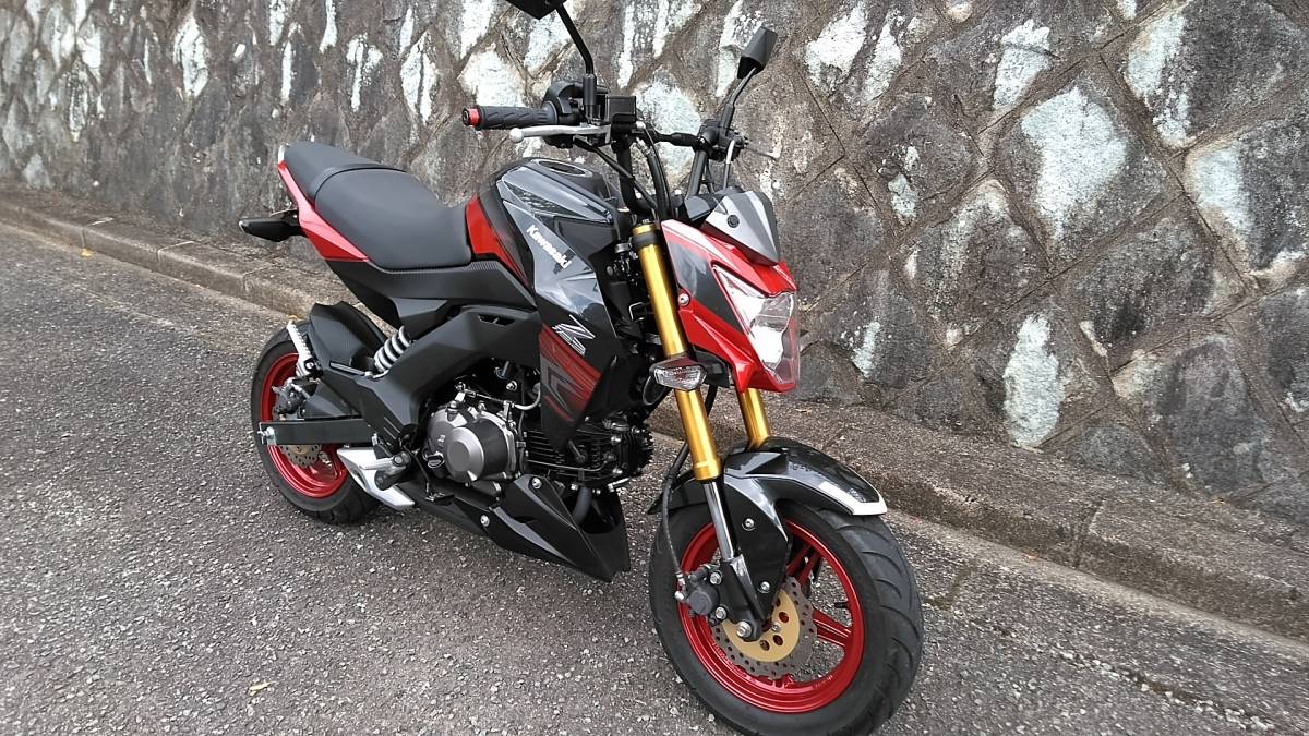 Kawasaki Z125PRO 2018 限定カラー 正規国内仕様 自賠付 Z125 KSR110 