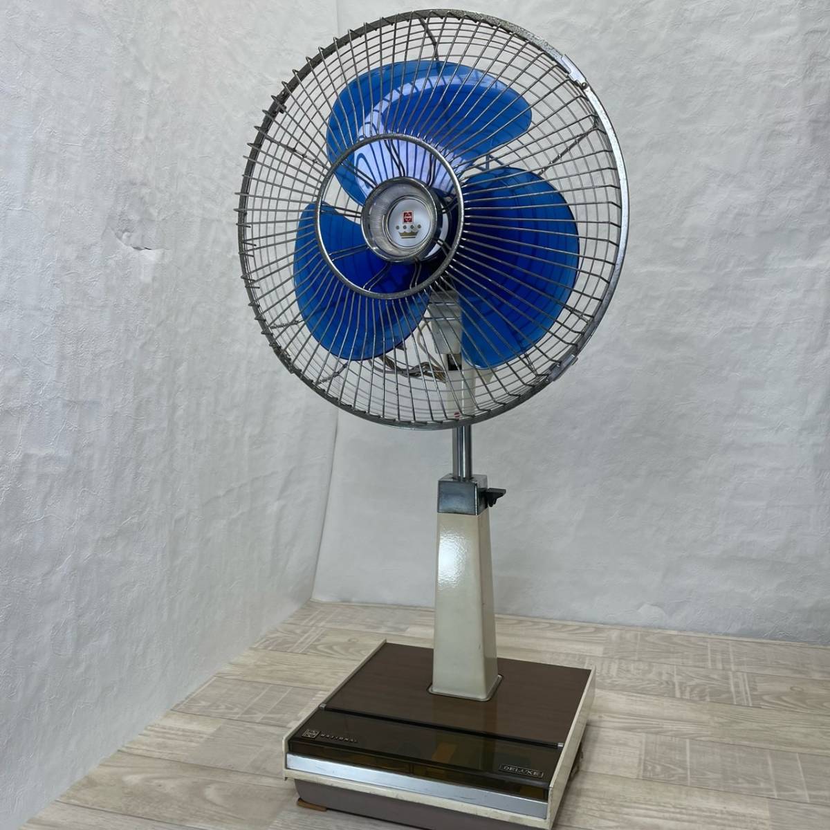【A45】★【現状出品】動作品★NATIONAL ナショナル F-30MG ELECTRIC FAN エレクトリックファン　扇風機　昭和レトロ（管:若）