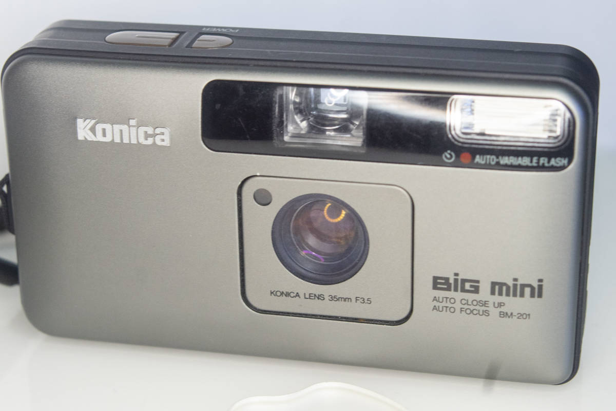 動作確認済み】Konica BiG mini BM-201 コニカ・ビッグミニ【お買い得 