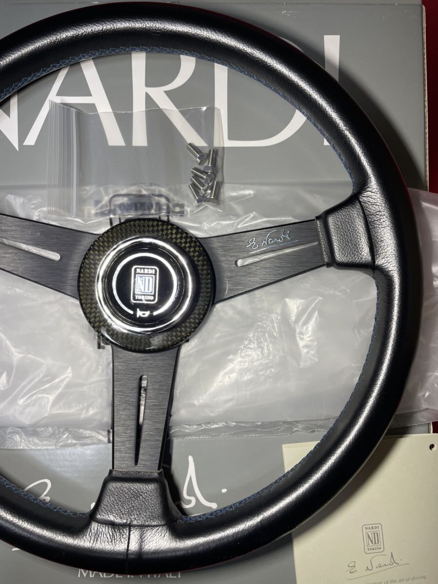 NARDI 谷口 限定 クラシック 34パイ 超美品 ホーンボタン、カーボン