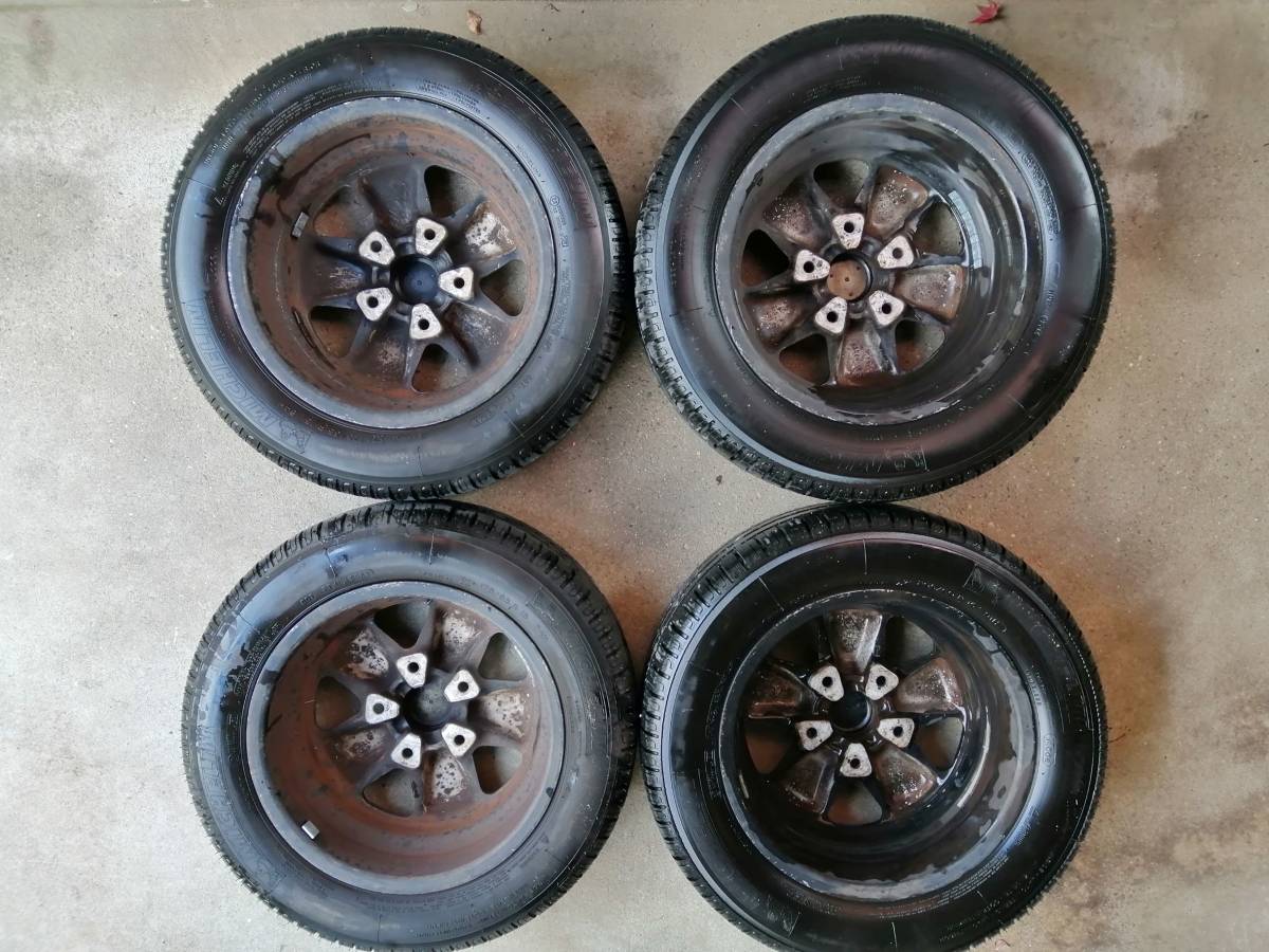 ナローポルシェ911純正フックス社製鍛造アロイホイール 6J×15インチ4 