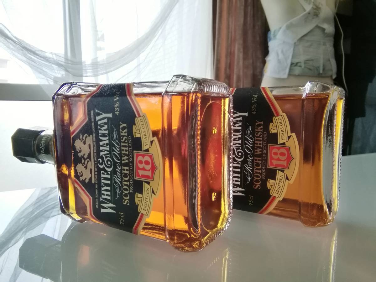 Whyte & Mackay 18年 12年 スコッチウイスキー 2本セット Whyte