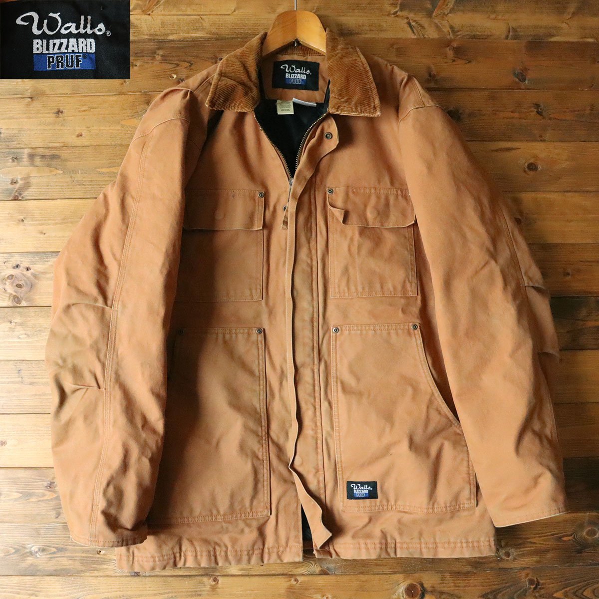 □7T/T5.30-1 Walls ウォールズ ダックジャケット ダック地 ワーク  
