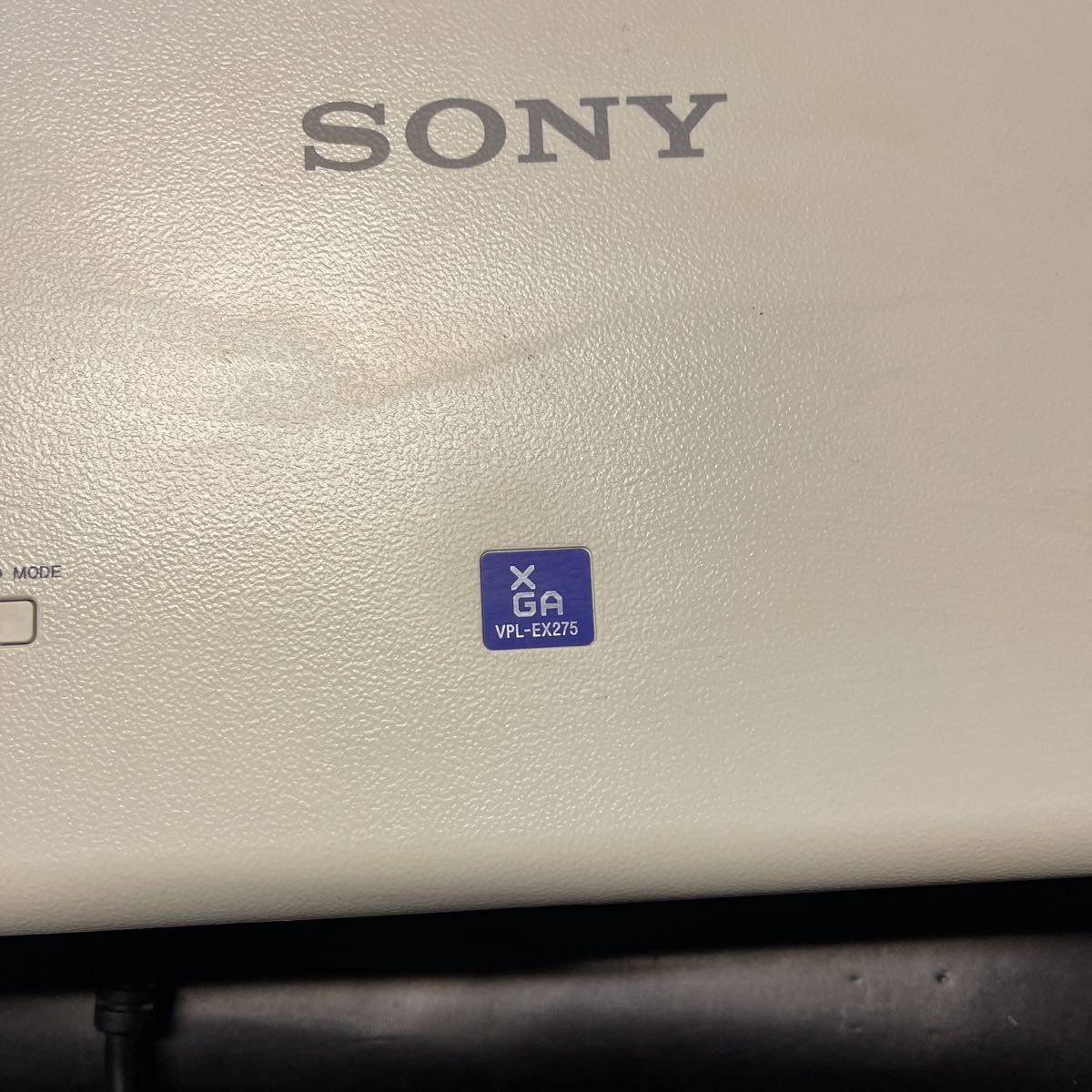 ソニー データプロジェクター WXGA VPL-EX275 使用4564H リモコン無し