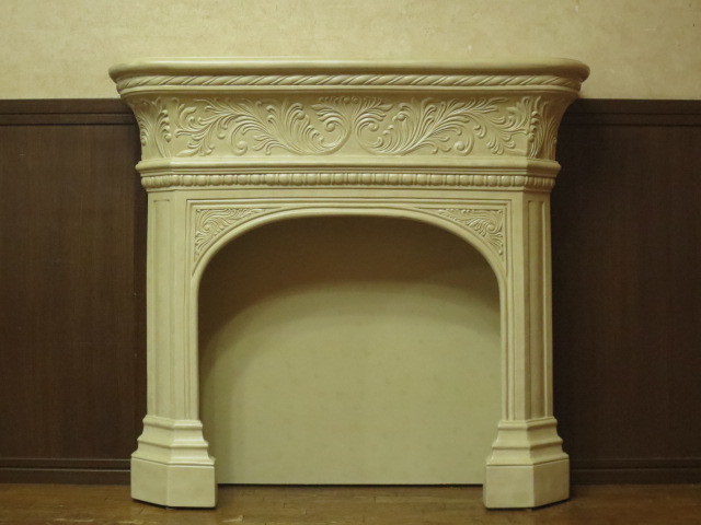 ヨーロピアンクラシックスタイル バロック様式 マントルピース 暖炉 アンティーク ヨーロピアンクラシックスタイル バロック様式 マントルピース 暖炉