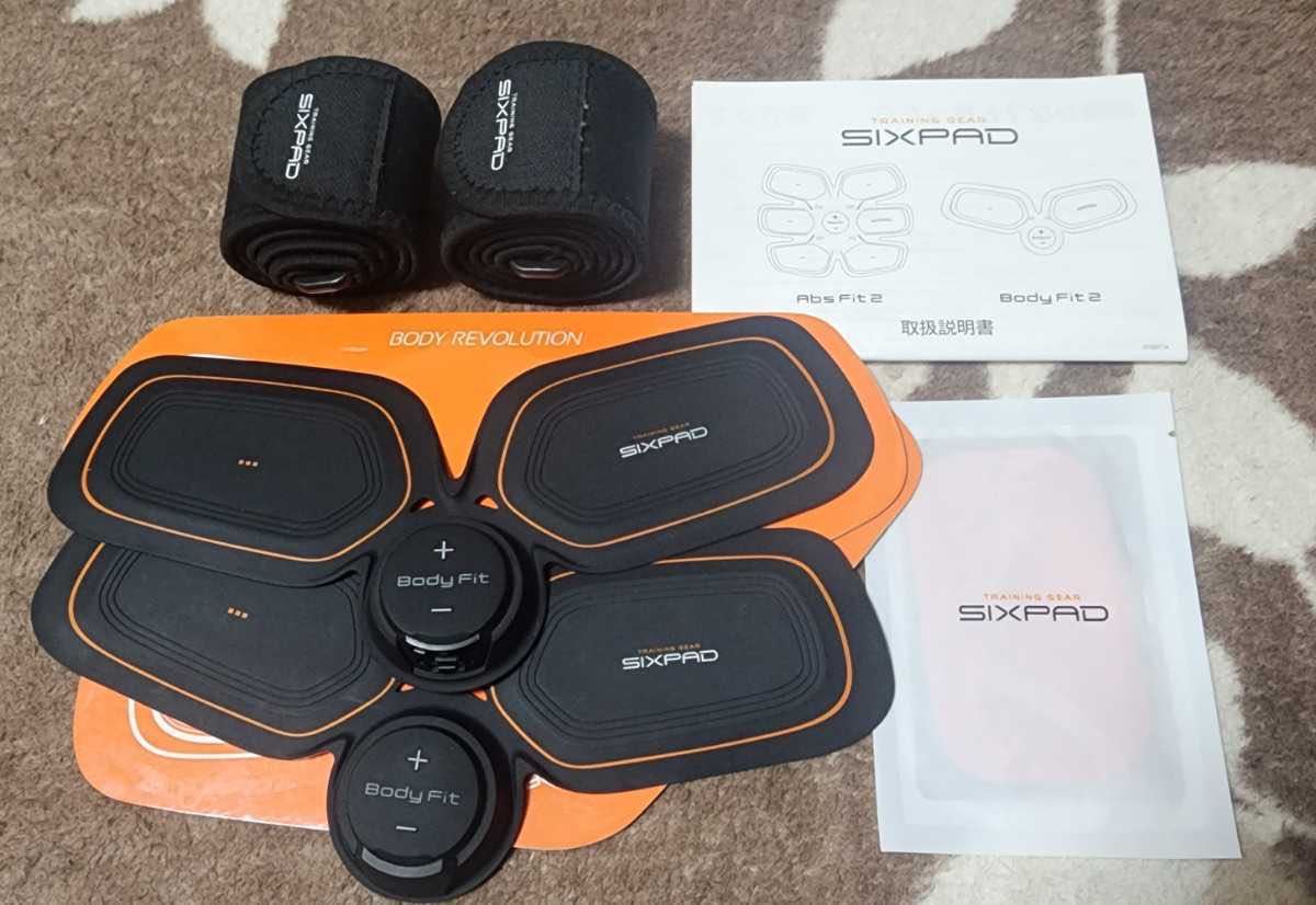 販売割引商品 美品 シックスパッド ボディフィット2 充電式 2台セット