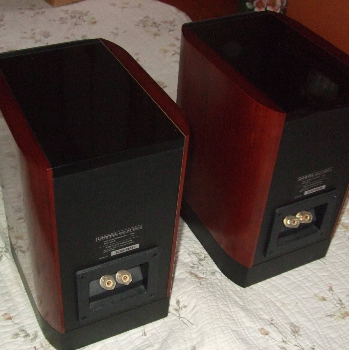 オンキヨー D-112E LTD 2ウェイ スピーカーシステム 2台1組 ☆ ONKYO