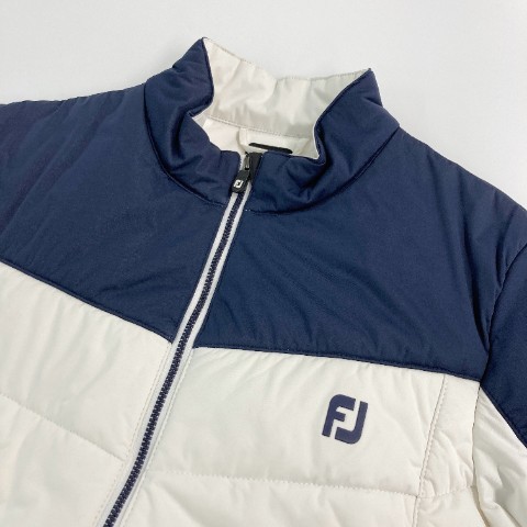サイズ：XL FOOT JOY フットジョイ 中綿ジャケット ホワイト系
