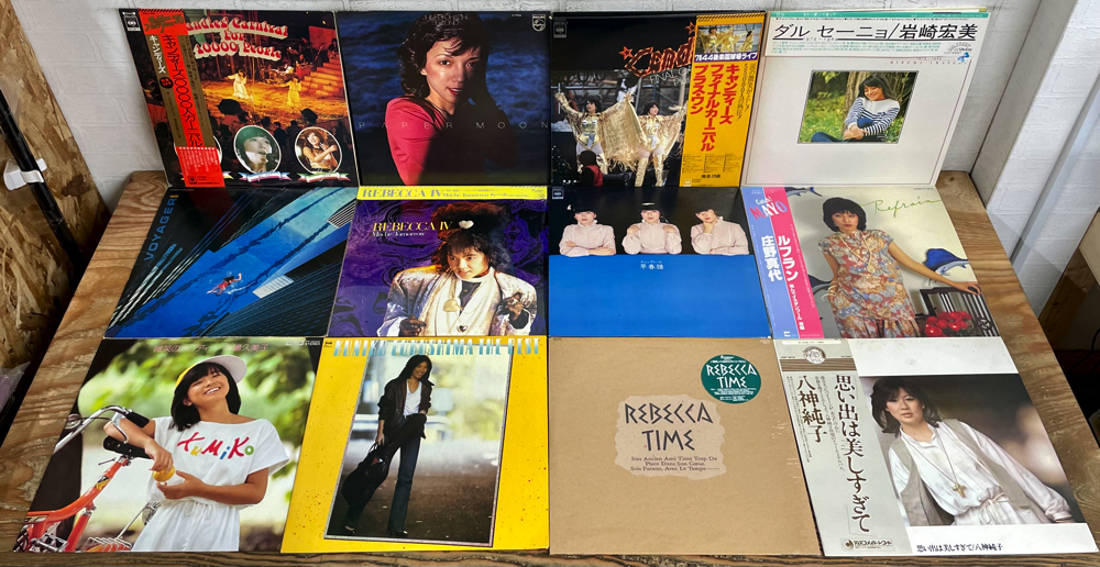 アイドル 邦楽女性歌手 60枚 LP レコード 大量 セット 中森明菜 0301