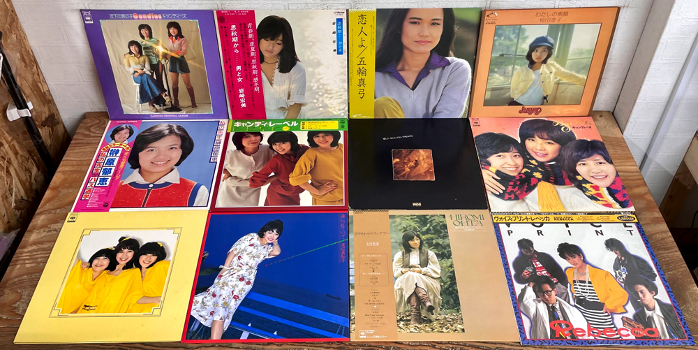 アイドル 邦楽女性歌手 60枚 LP レコード 大量 セット 中森明菜 0301