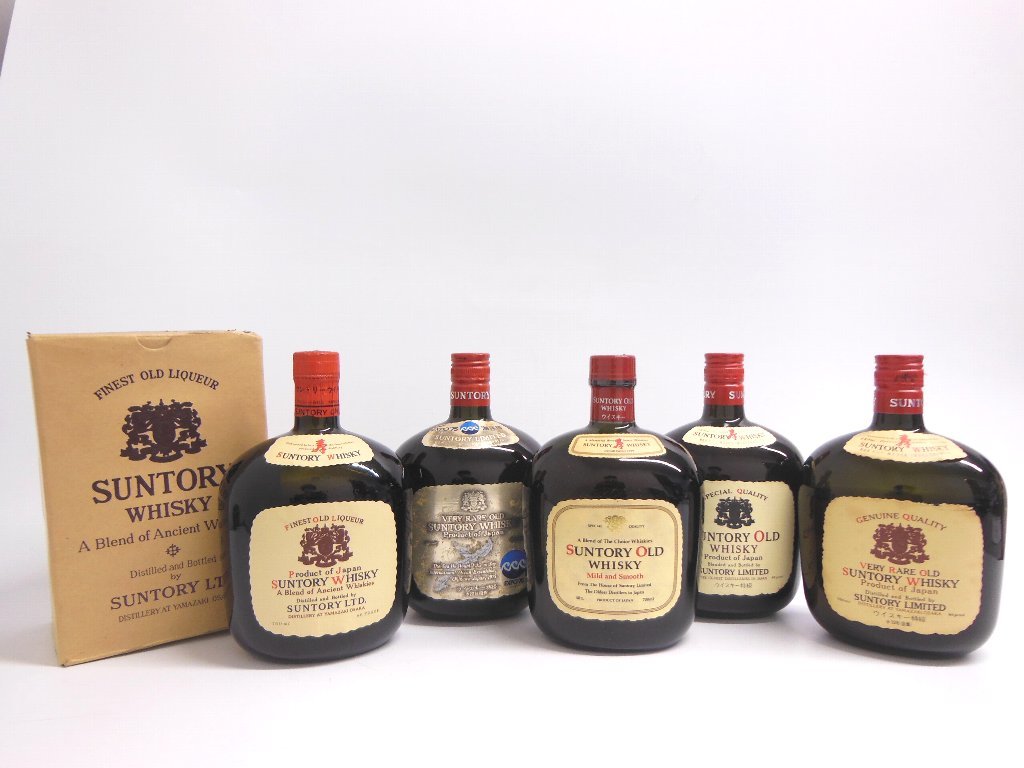 ウイスキー5本セット サントリー オールド 5本セット ウイスキー ※訳アリ品 SUNTORY