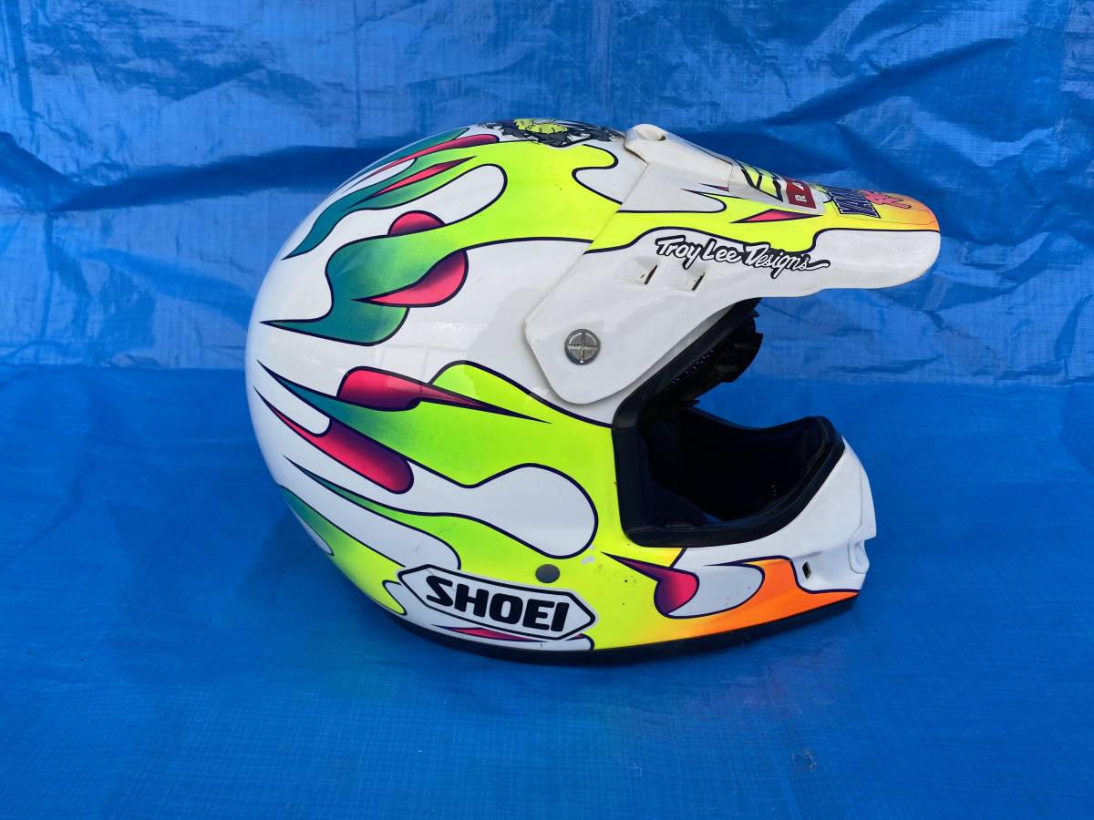 バイク 希少 未使用 SHOEI VFX TROYLEE キズ無し スレあり サイズM