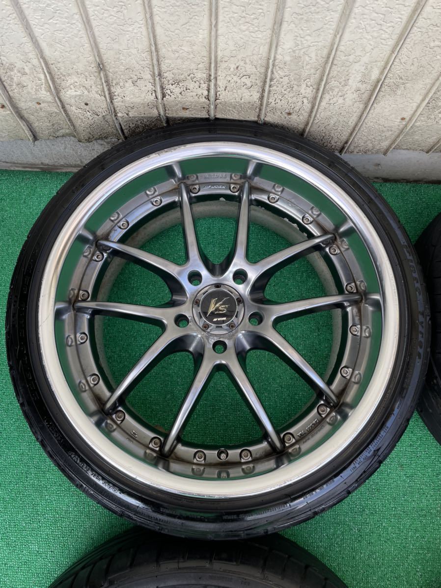 最終値下げ】ホイール 深リム 希少VS-SS 18インチ work vs ss｜車 