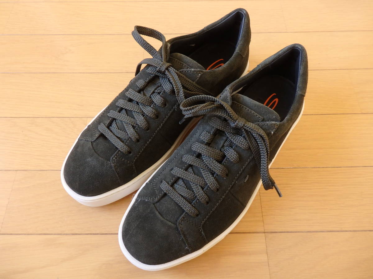 ☆新品！ 最高級！ サントーニ Santoni B71C KAKS スエードレザー 