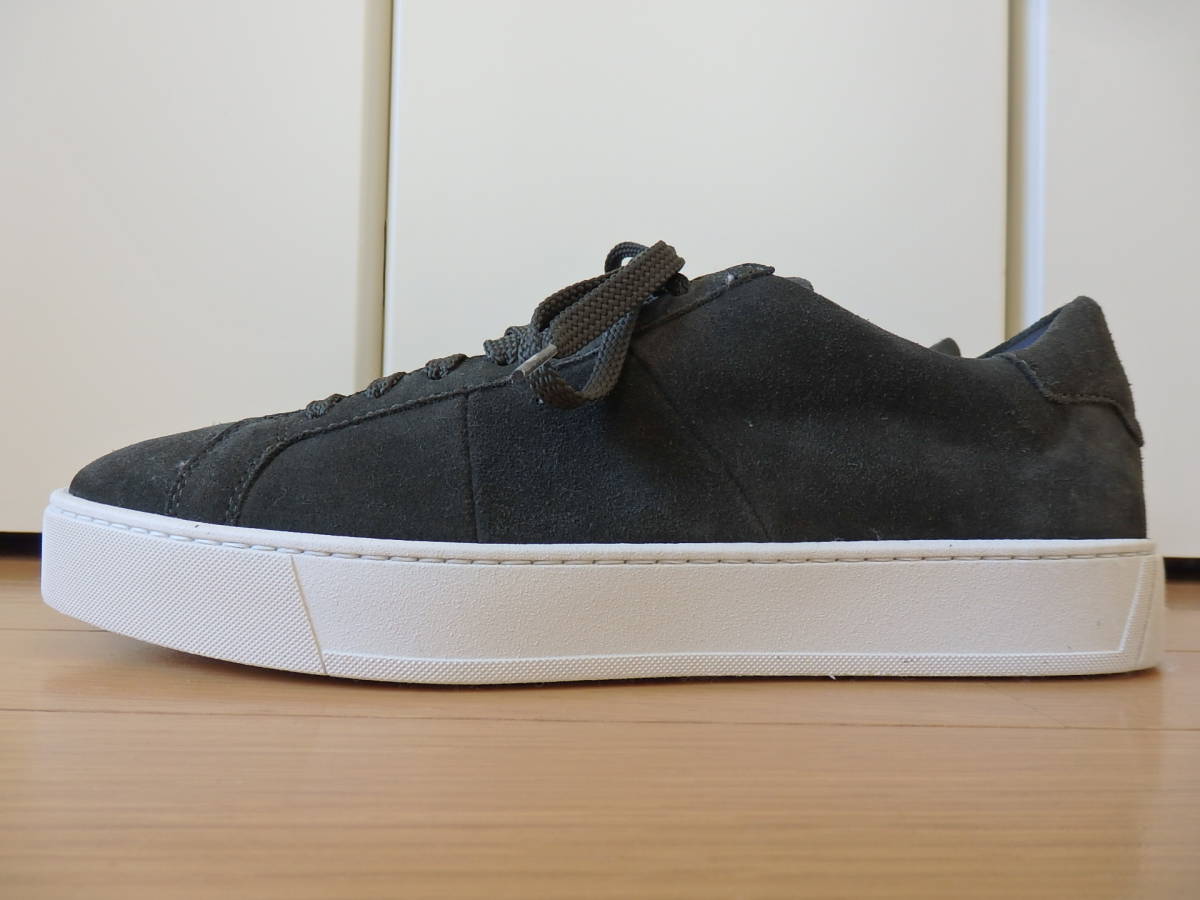 ☆新品！ 最高級！ サントーニ Santoni B71C KAKS スエードレザー 
