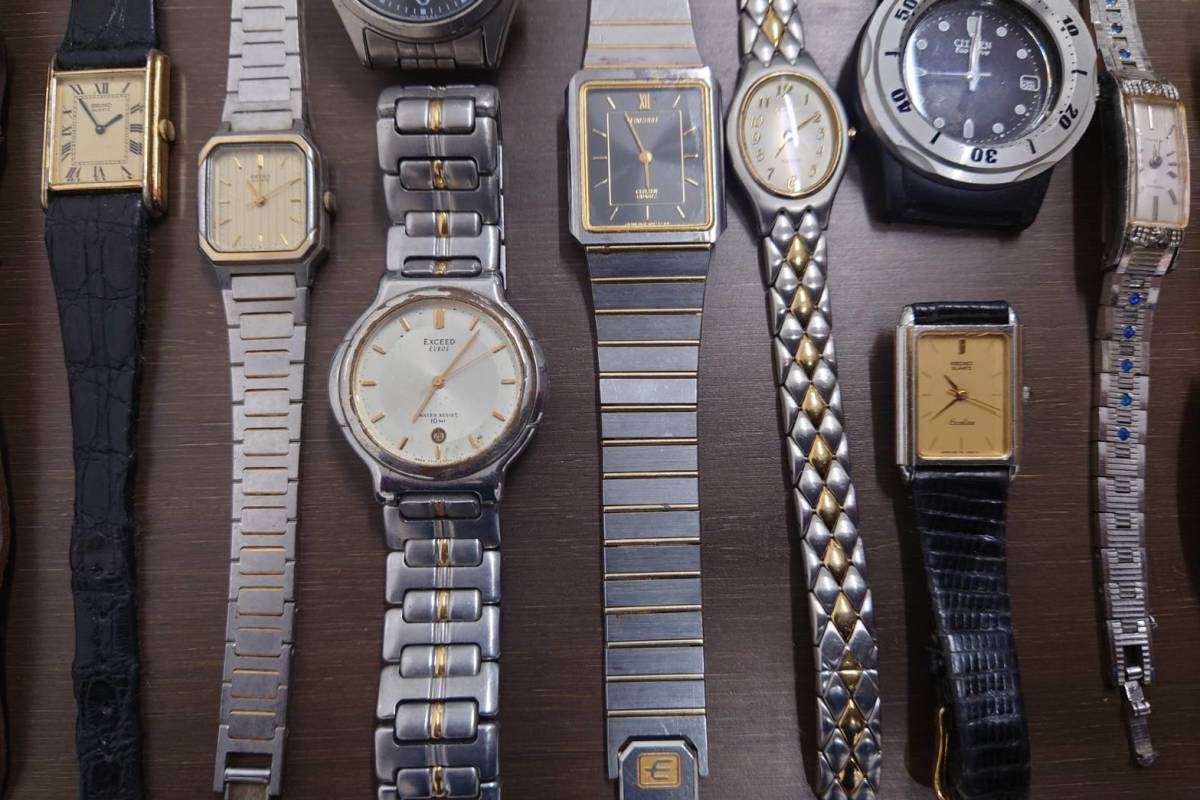 腕時計 5本まとめ売り CYMA/SEIKO/CITIZEN ヴィンテージ SEIKO CASIOなど腕時計 CITIZEN 1円 腕時計まとめジャンク品 1円