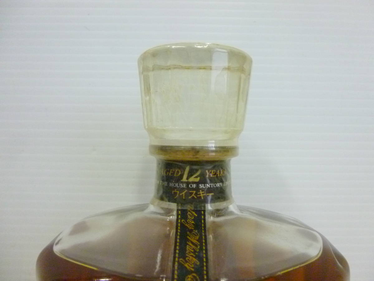 未開栓 SUNTORY CREST 12年 サントリー ウィスキー 古酒 53433◇古酒/未開栓 Suntory/サントリー クレスト 12年 ウイスキー 43