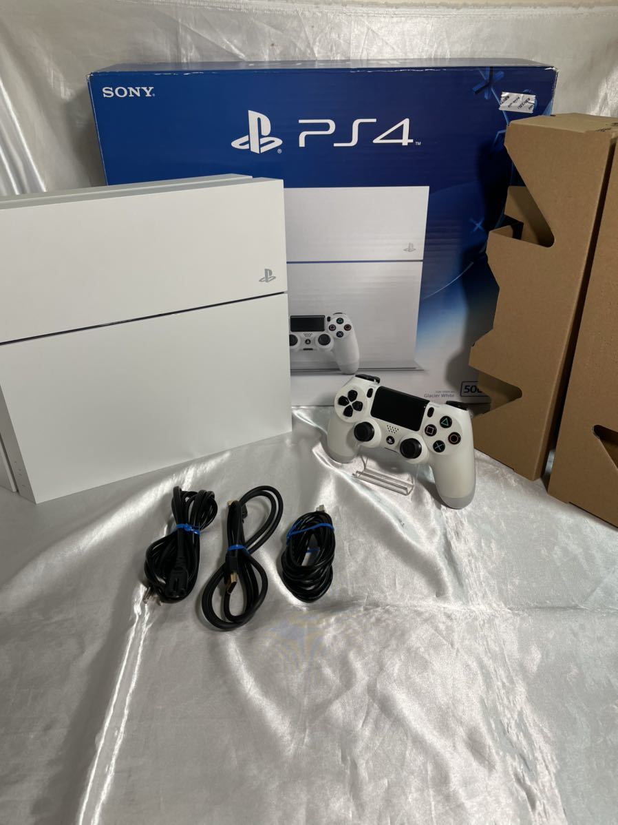 新作登場，人気SALE 動作良好 1円 PlayStation 4 グレイシャー ホワイト CUH-1200AB02 SONY PS4 PS4本体 プレイステーション4 プレステ4本体(PS4本体)｜売買されたオークション情報、yahooの商品情報をアーカイブ公開 - オーク PS4本体