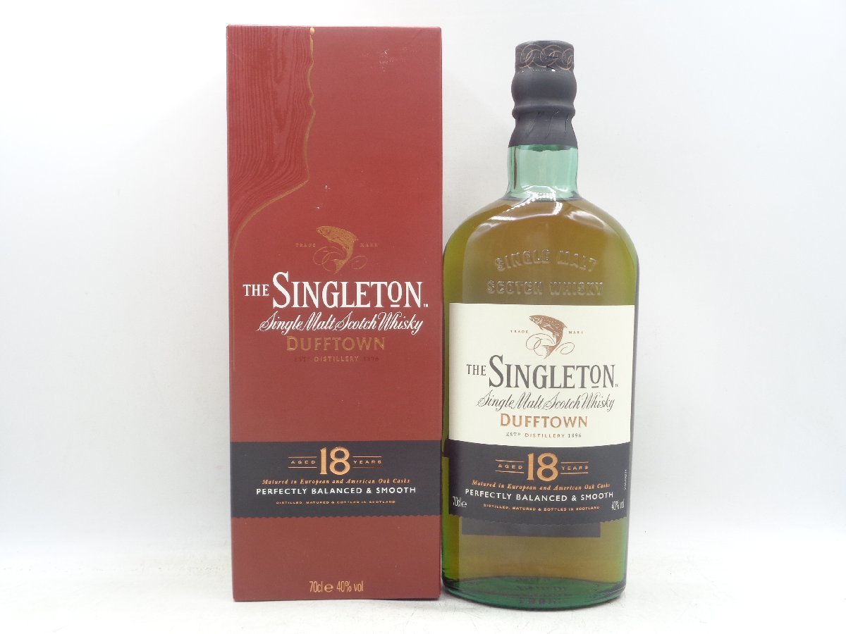 【HOT，大得価】 THE SINGLETON 18年 DUFFTOWN ザ シングルトン ダフタウン シングルモルト スコッチ ウイスキー 700ml 40％ 箱入 古酒 Z6639(スコッチ)｜売買されたオークション情報、yahooの商品情報をアーカイブ公開 - スコッチ