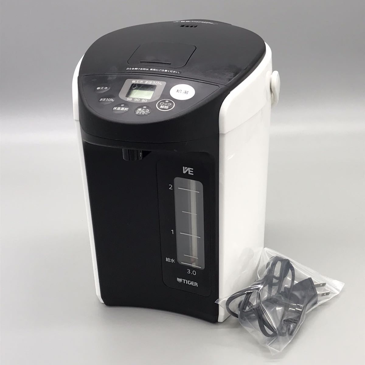 TIGER タイガー タイガーVE電気まほうびん PIQ-A300 2019年製 タイガー