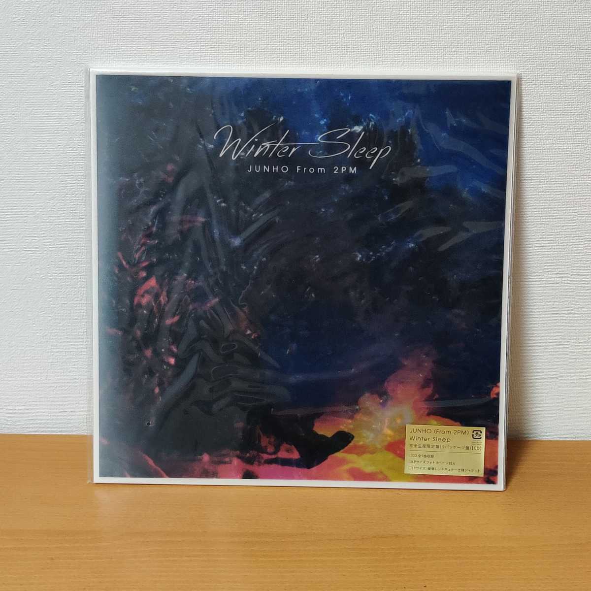 新品未開封 2PM JUNHO ジュノ winter sleep 完全生産限定盤 LP リ