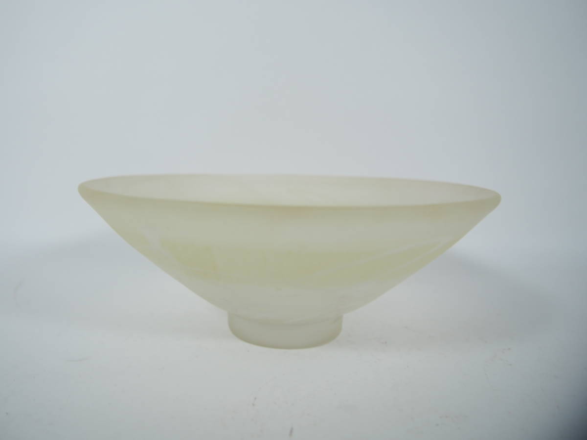 ☆中古品☆茶道具 玻璃の匠 山下富生造 硝子 平茶碗 Yahoo