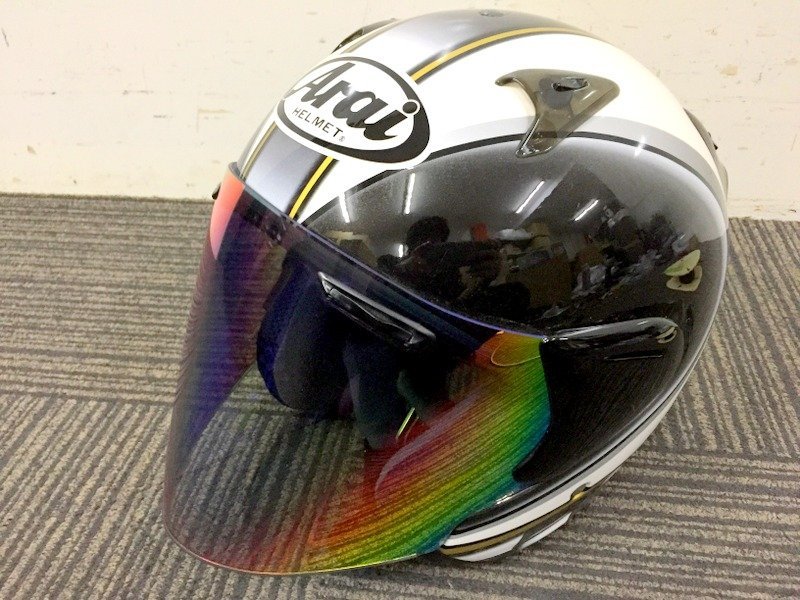 Arai SZ-f RETRO シールド付きジェットヘルメット 57cm/58cm アライ