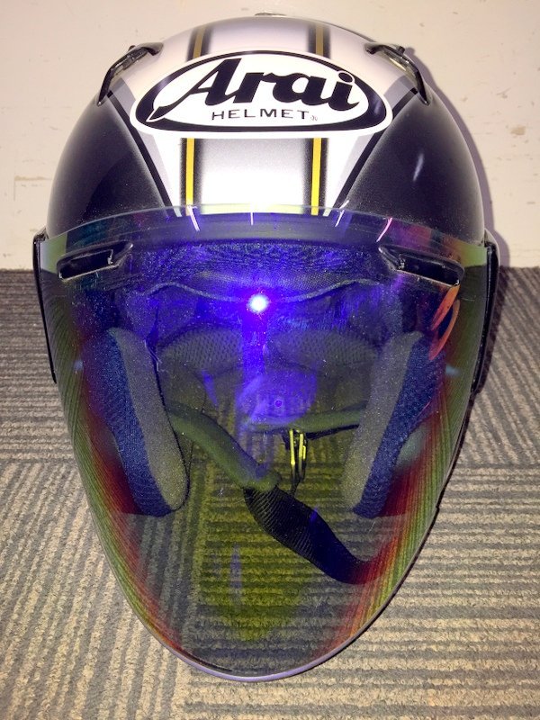 Arai SZ-f RETRO シールド付きジェットヘルメット 57cm/58cm アライ