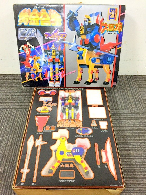 人気，格安 タカトクトイス ヤットデタマン 合金 黄金合身 大馬神 Ｙ4843(その他)｜売買されたオークション情報、yahooの商品情報をアーカイブ公開 - オークファン その他