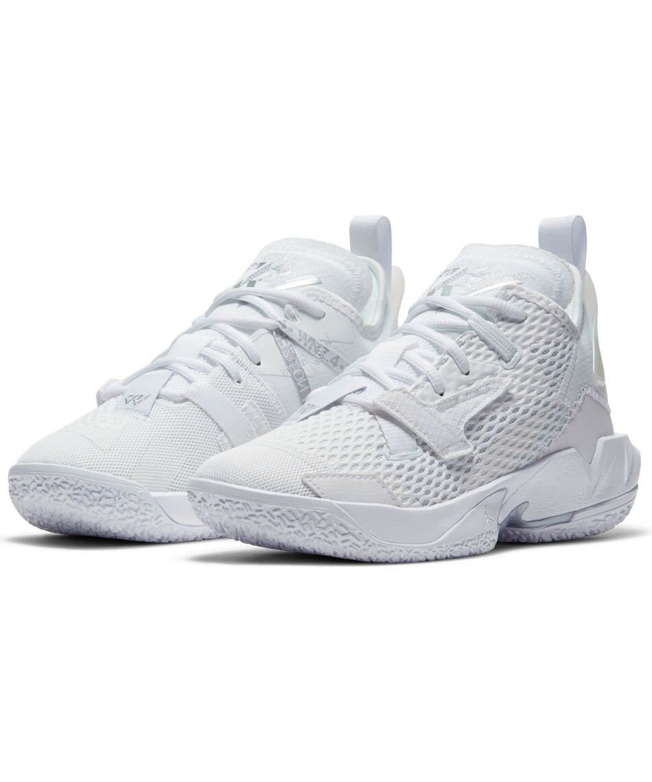  ジョーダン JORDAN バスケットシューズ Why Not Zer0.4 CQ9430-101 ジュニア 23.0cm(子ども用)｜売買されたオークション情報、yahooの商品情報をアーカイブ公開 - オークファン 子ども用