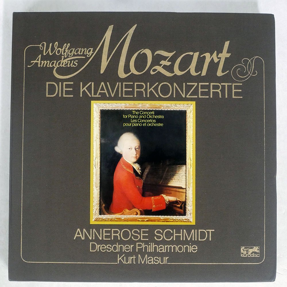 EURODISC アンネローゼ・シュミット&frasl;モーツァルト ピアノ協奏曲第22,25 アンネローゼ・シュミット 「モーツァルト：ピアノ協奏曲集」 ☆10枚 ピアノ協奏曲全集 -アンネローゼシュミットの中古品 アンネローゼ・シュミット(Pf)によるモーツァルト「ピアノ協奏曲第21番 2026年最新Yahoo!オークション 独)|モーツァルト 0 ETERNA:826 Record&frasl;モーツァルト:ピアノ協奏曲11番，13番&frasl;アンネローゼ・シュミット,マズア,ドレスデン・フィルハーモニー管弦楽団 Tone アンネローゼ